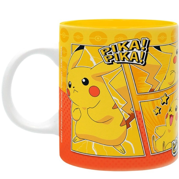 pokemon - gift set - pikachu a5 notebook + mug + postcards