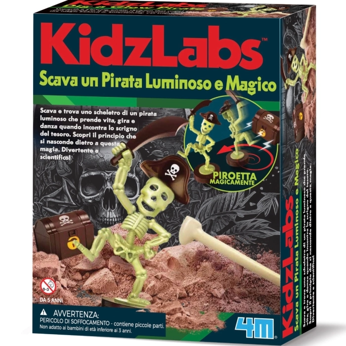 scava un pirata luminoso e magico