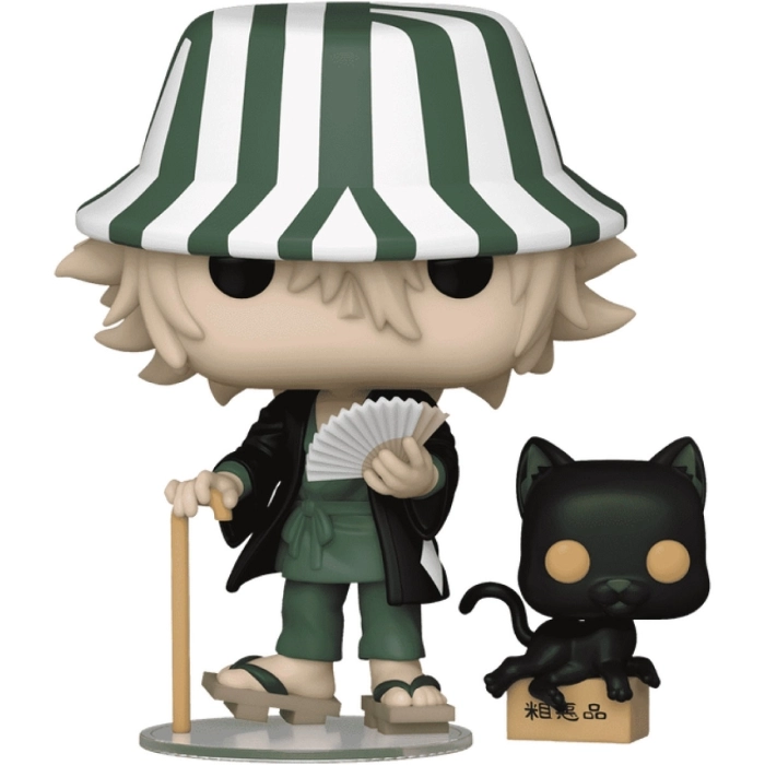 bleach - buddy kisuke urahara & yoruichi 9cm - funko pop 1613: 2