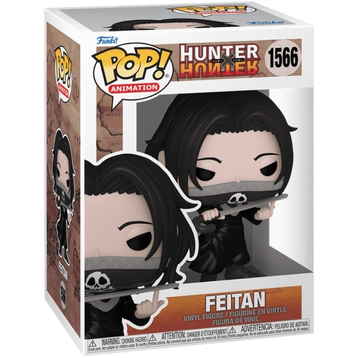 hunter x hunter - feitan 9cm - funko pop! 1566