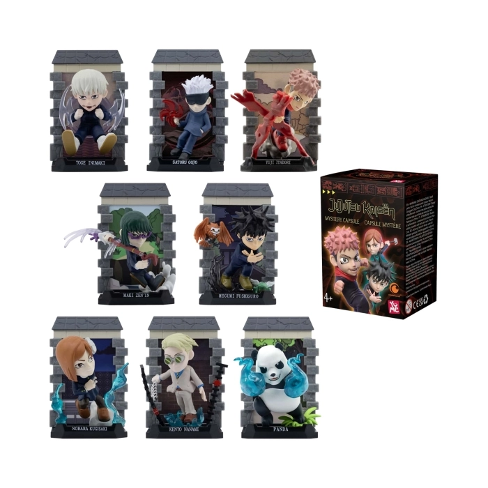 jujutsu kaisen - mystery capsule - 1 personaggio assortito