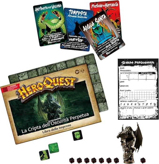 heroquest - la cripta dell'oscurita perpetua - pack delle imprese: 2
