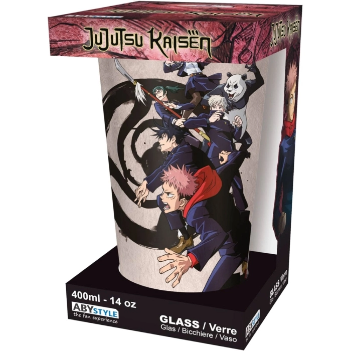 jujutsu kaisen - bicchiere large 400ml - tokyo vs kyoto: 1