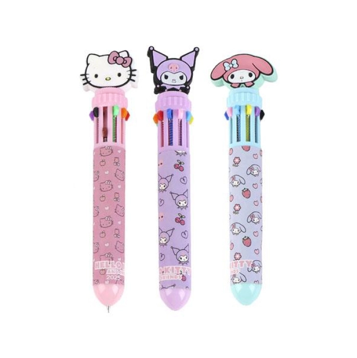 penna multicolore - hello kitty - modello assortito