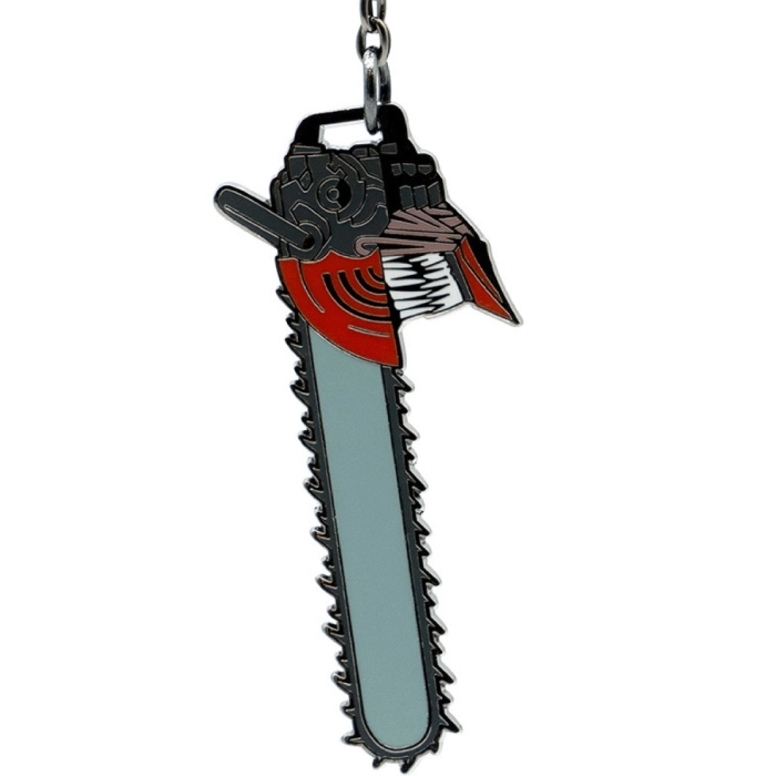 chainsaw man - keychain - chainsaw man head: 4