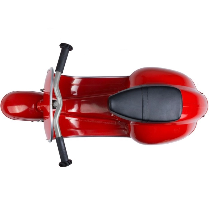 primo classic scooter cavalcabile in metallo - rosso: 2
