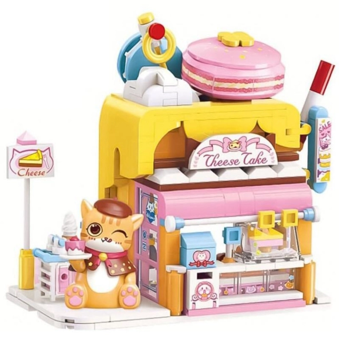 lovely street - red cat cake shop