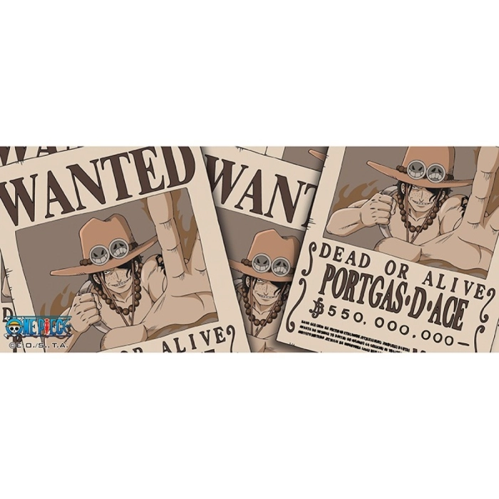 one piece - tazza 460ml - ace wanted: 4