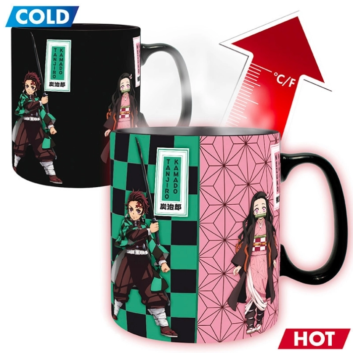 demon slayer - tazza heat change 460ml - slayers