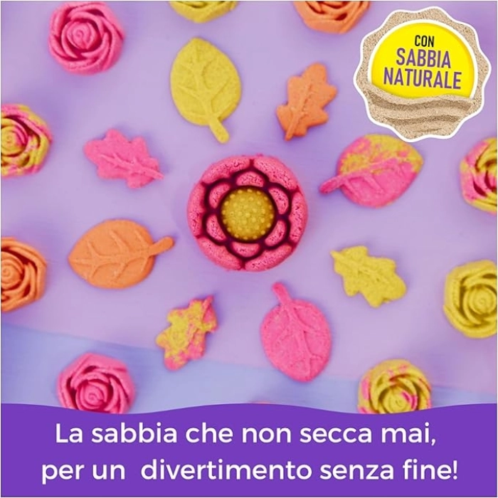 kinetic sand - squish blossom 227g