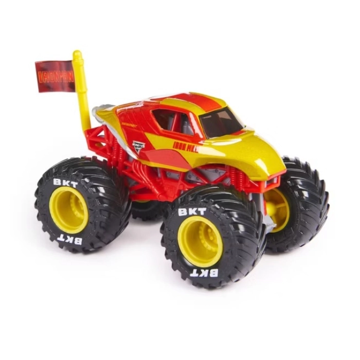 monster jam marvel - monster truck in metallo - modello assortito: 3