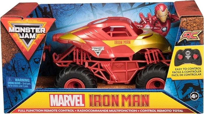 monster jam - monster truck radiocomandato - iron man: 1