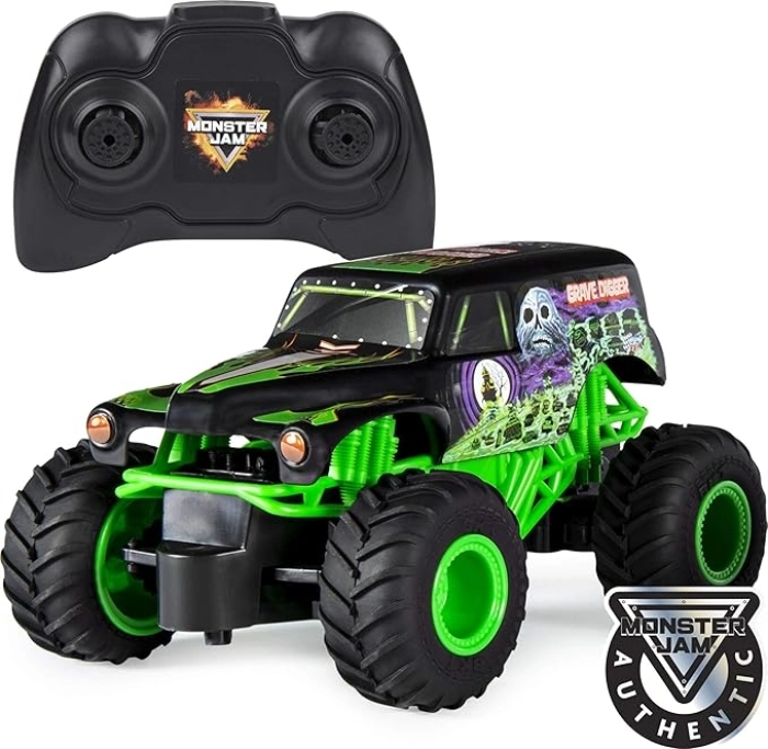 monster jam - monster truck radiocomandato - gravedigger