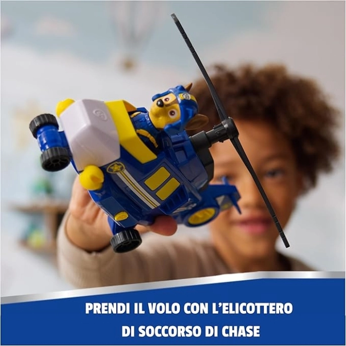 paw patrol air rescue - chase con veicolo