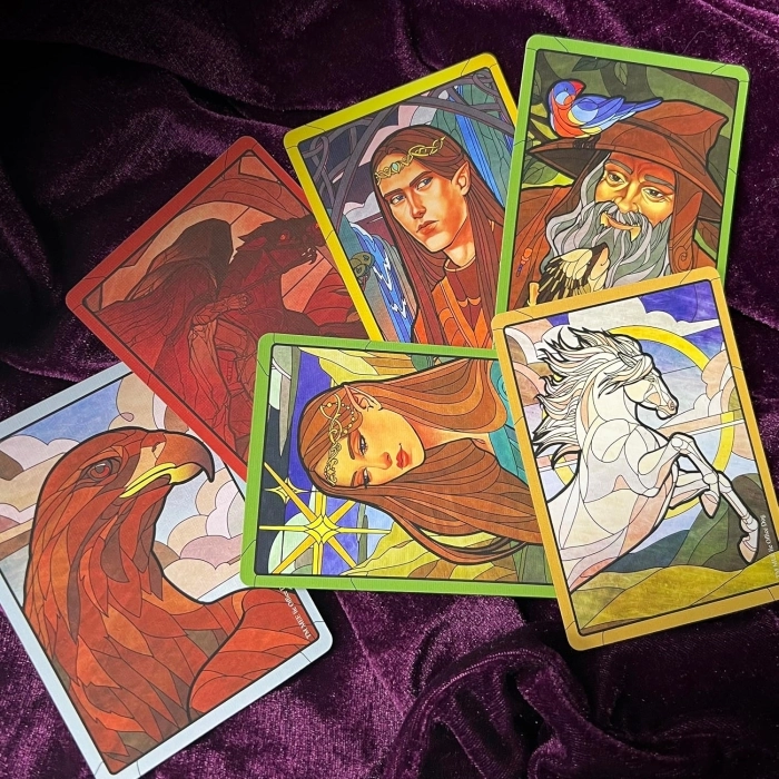 il signore degli anelli - la compagnia dell'anello: trick taking game