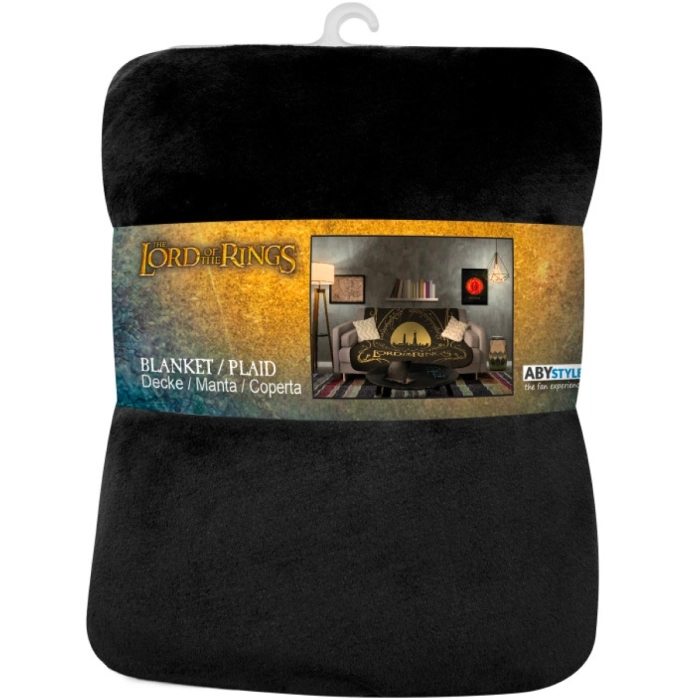 the lord of the ring - la compagnia dell'anello - coperta 150x120cm: 2