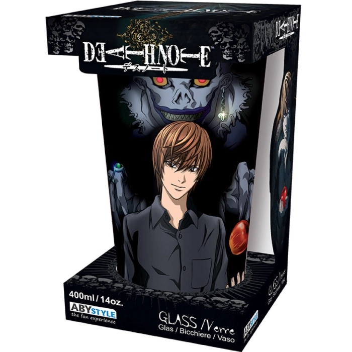 death note - bicchiere large 400ml - light & misa: 1