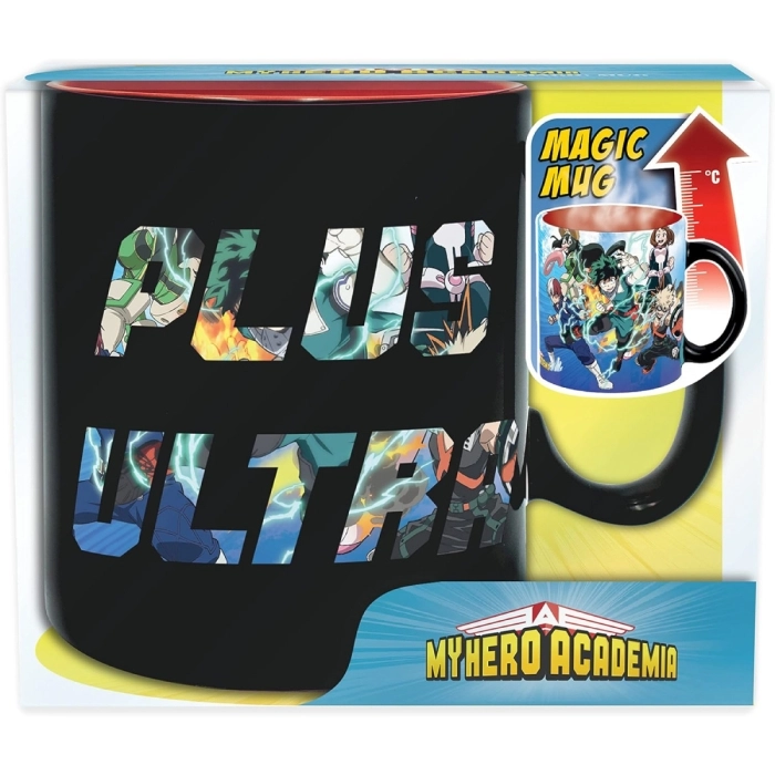 my hero academia - tazza heat change 460ml - heroes