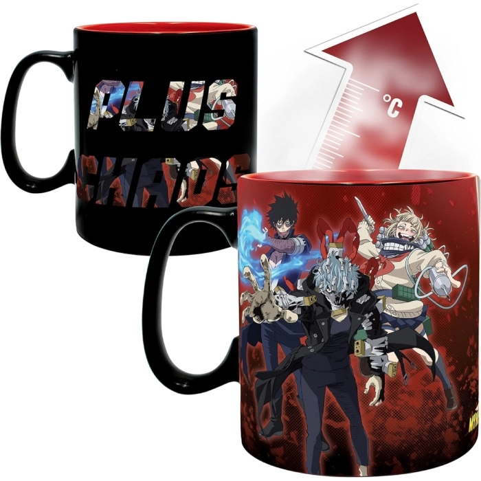 my hero academia - tazza heat change 460ml - heroes