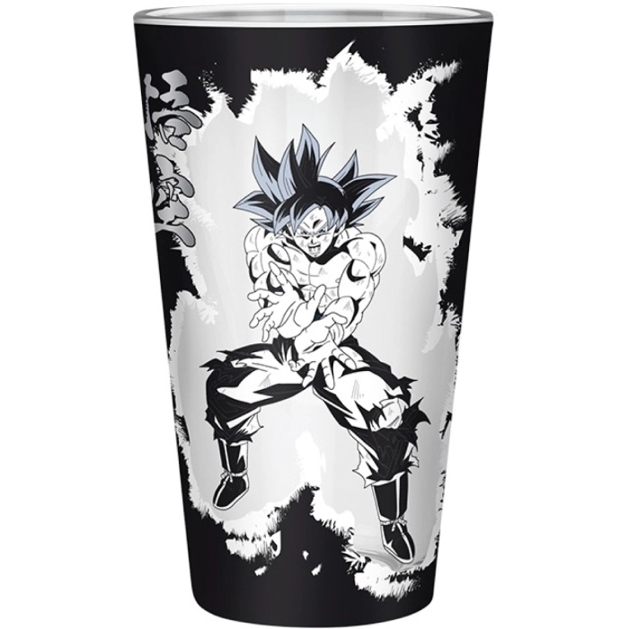 dragon ball super - bicchiere large glass 400ml - goku & vegeta: 2