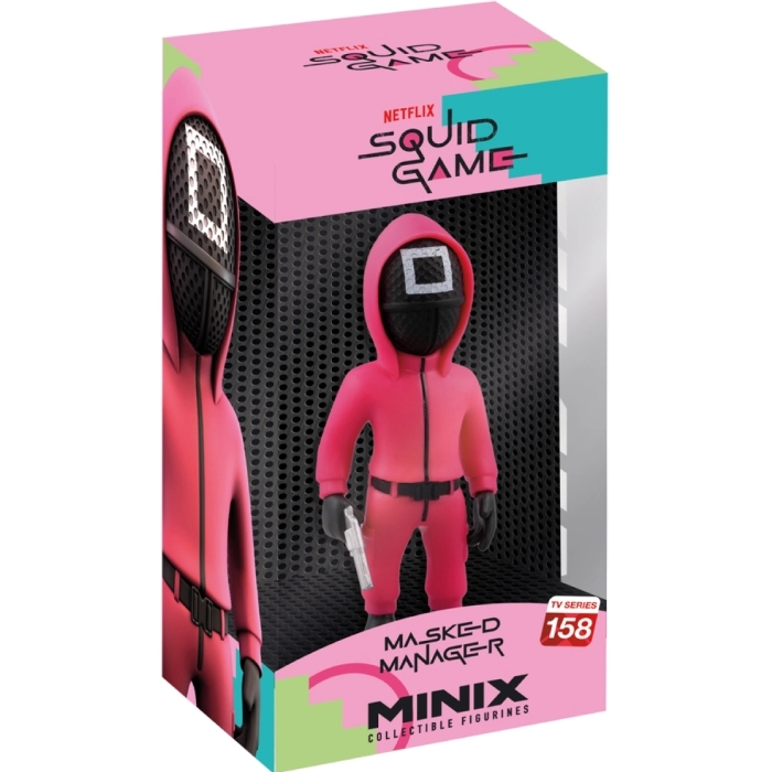 squid game - masked square guard - tv series 158 - minix collectible figurines