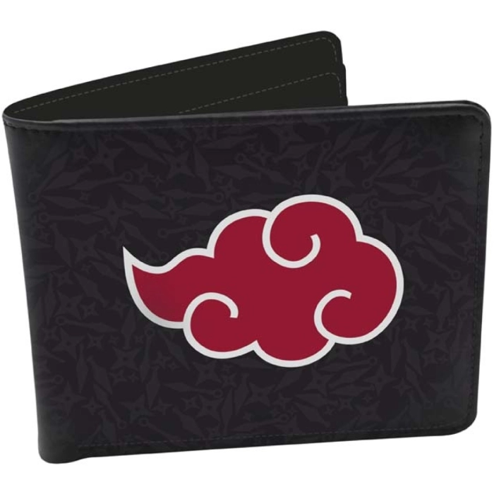 naruto shippuden - portafoglio in vinile - akatsuki