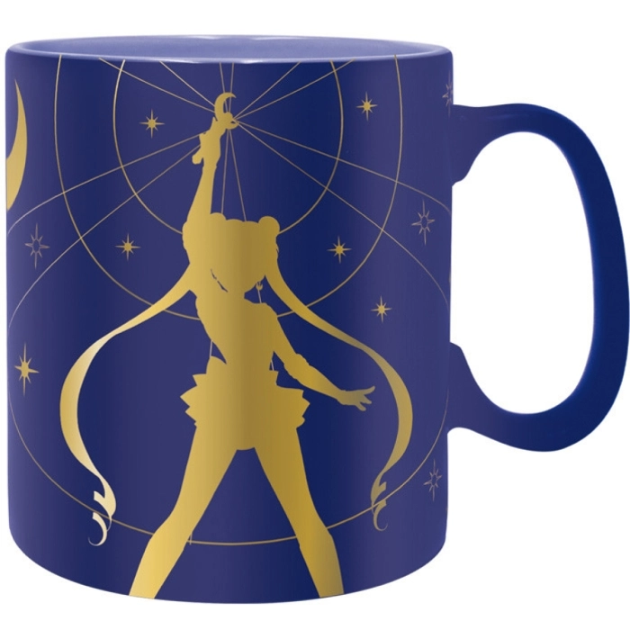 sailor moon - tazza 460ml - golden sailor moon