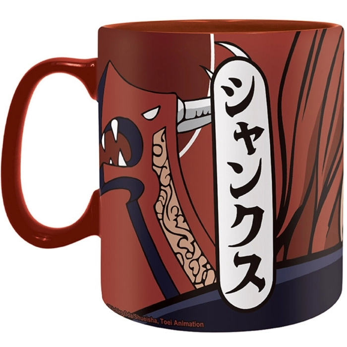 one piece - tazza 460ml - shanks: 2