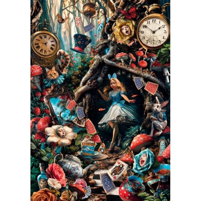 another day in wonderland - puzzle 1000 pezzi