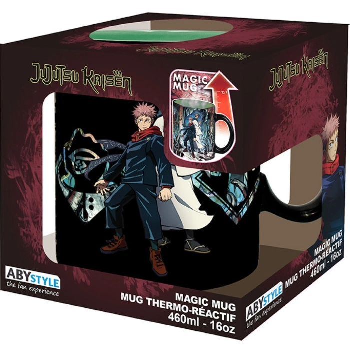 jujutsu kaisen - tazza heat change 460ml -itadori & sukuna: 1