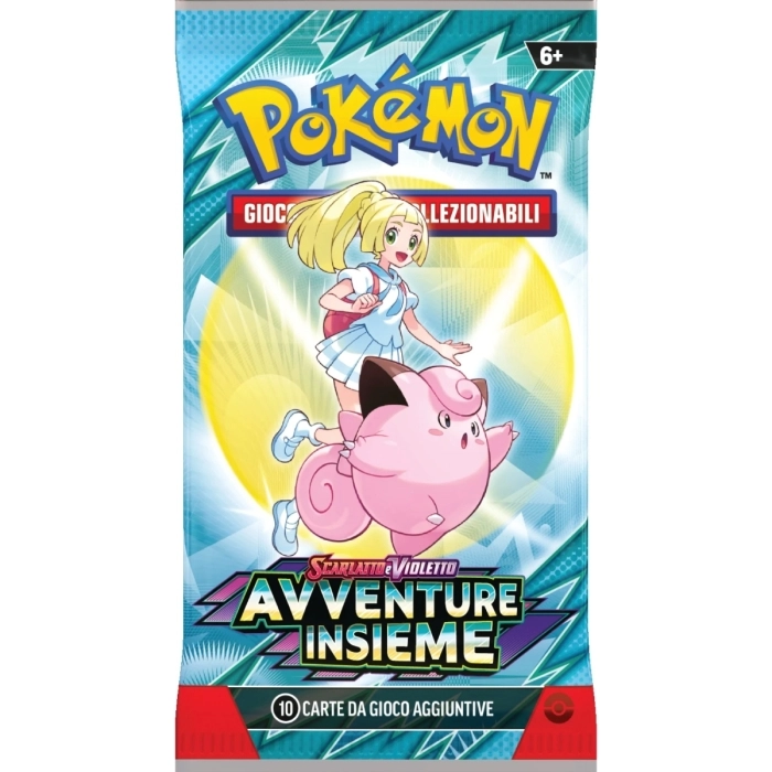 pokemon scarlatto e violetto avventure insieme - bustina singola 10 carte (ita): 2