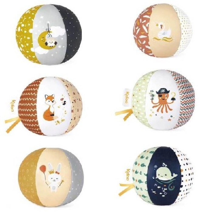mon ballon chou - pallina morbida in ecopelle - modello assortito