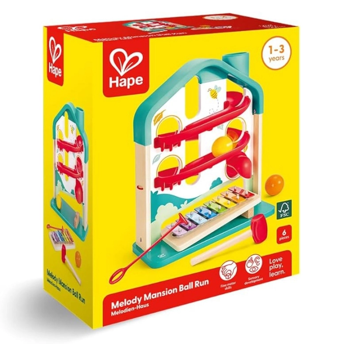 pista in discesa e xilofono: 1