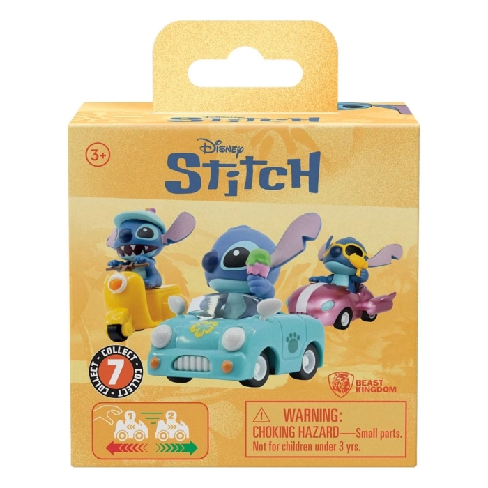 disney: lilo & stitch - zoom hero pullback vehicles - 1 personaggio assortito: 1