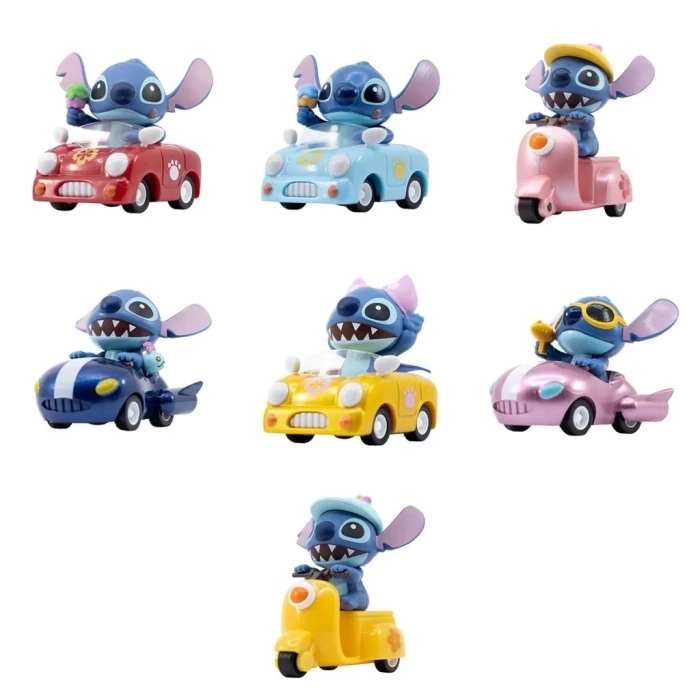 disney: lilo & stitch - zoom hero pullback vehicles - 1 personaggio assortito: 2