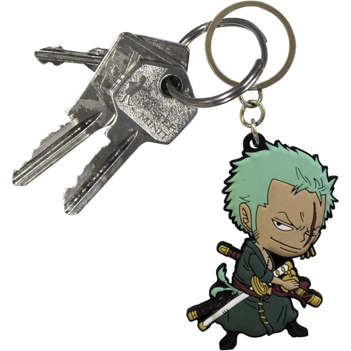 one piece - keychain pvc - zoro: 3