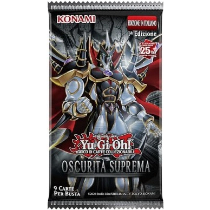 yu-gi-oh! - oscurita suprema - bustina singola 9 carte (eng)