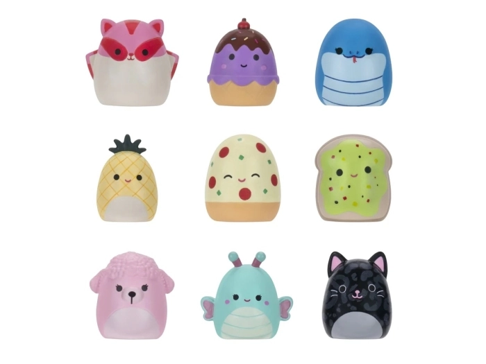 squish a longs - porta-charms con 3 personaggi inclusi - modello assortito