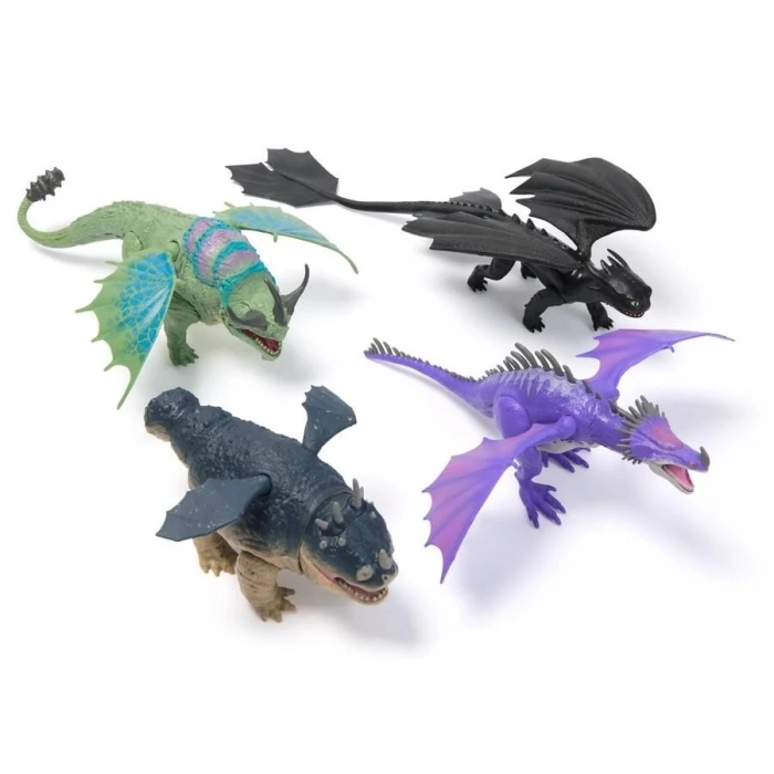 how to train your dragon - draghi base - modello assortito: 2