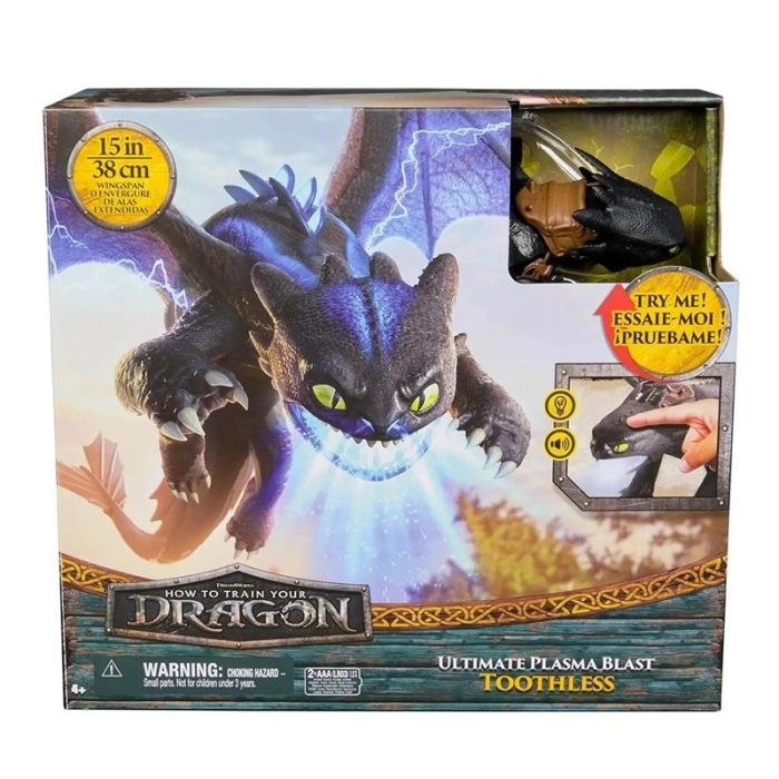 how to train your dragon - sdentato sputafuoco