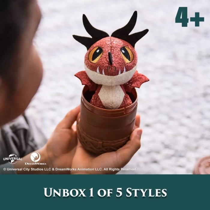 how to train your dragon - peluche - modello assortito