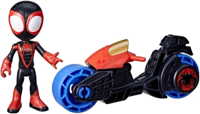 marvel spidey e i suoi fantastici amici - personaggio con moto assortito: 2