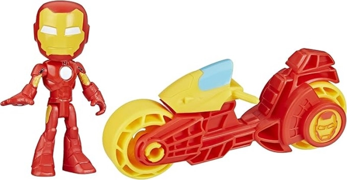 marvel spidey e i suoi fantastici amici - personaggio con moto assortito: 3