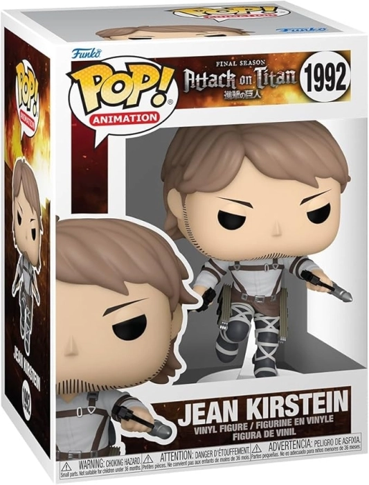 attack on titan - jean kirstein 9cm - funko pop! 1992: 1