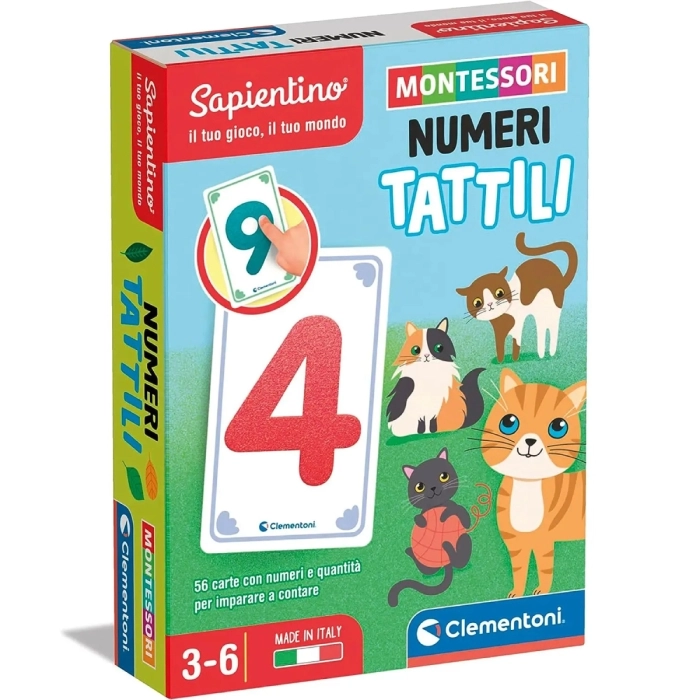 sapientino flashcard - numeri tattili