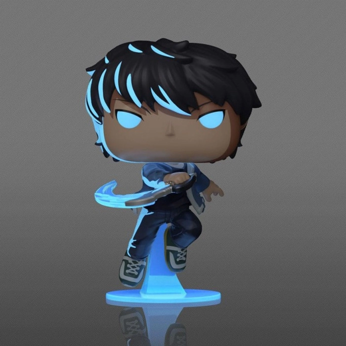 solo leveling - sung jinwoo 9cm - funko pop! 1982 chase: 3