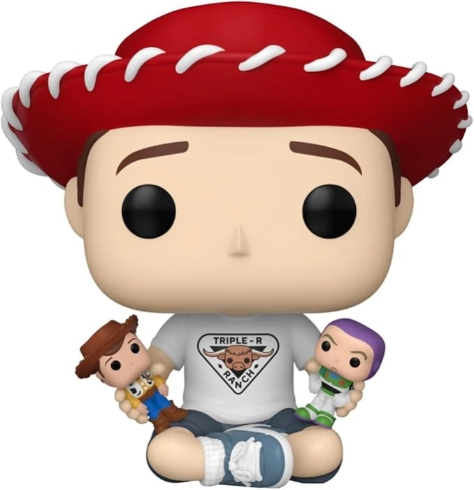 toy story 30th anniversary - andy 9cm - funko pop! 1596: 2