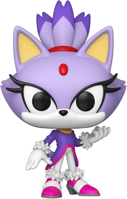 sonic the hedgehog - blaze the cat 9cm - funko pop! 1116
