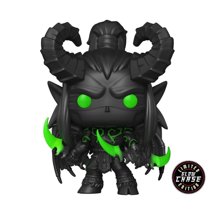 world of warcraft - illidan 9cm - funko pop! 1101 chase