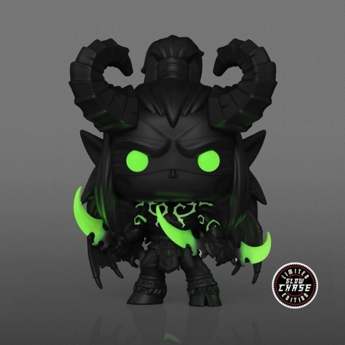 world of warcraft - illidan 9cm - funko pop! 1101 chase